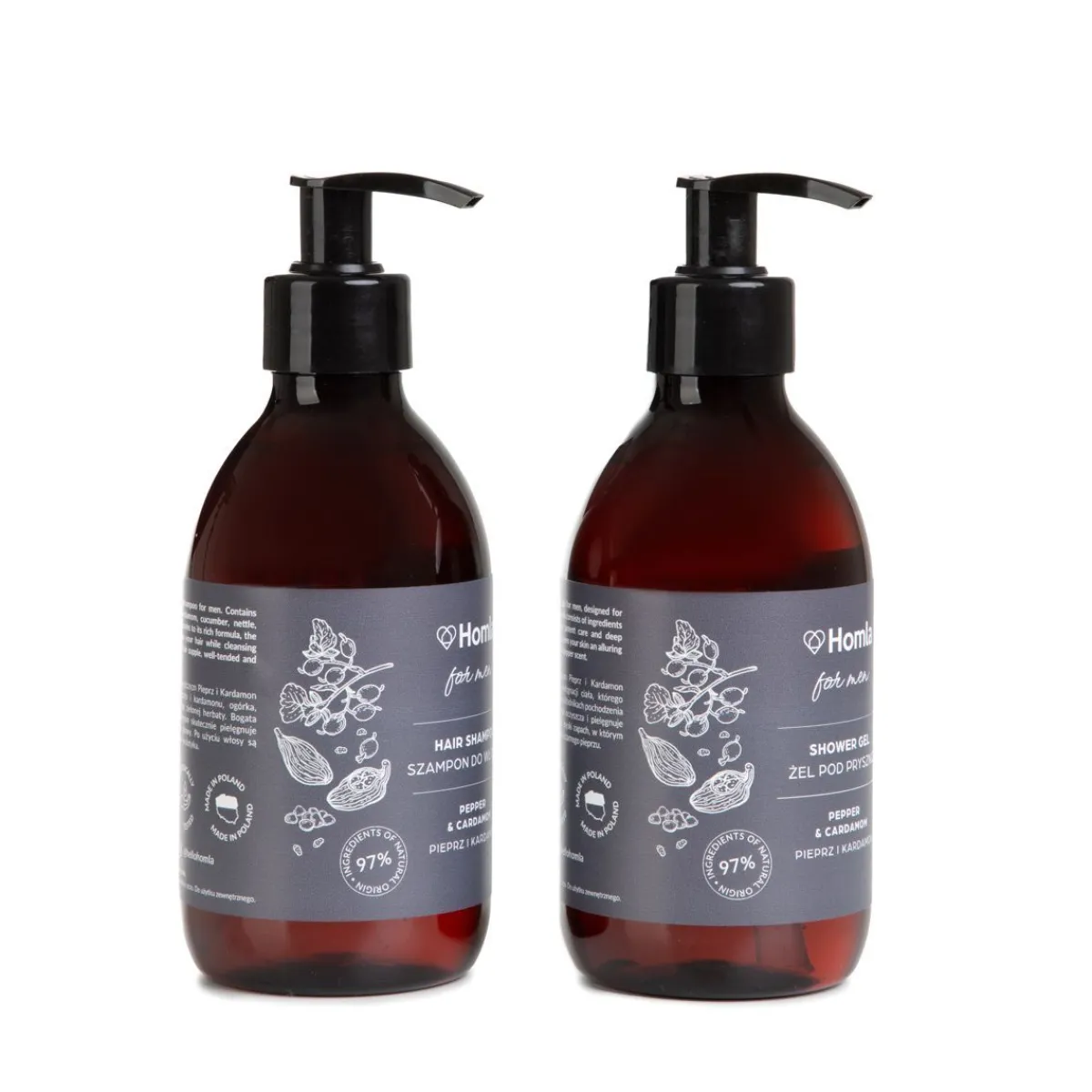 Best Zestaw Dla Mezczyzn Men`S Cosmetics Set Pepper & Cardamon Pieprz I Kardamon Kosmetyki Do Kąpieli