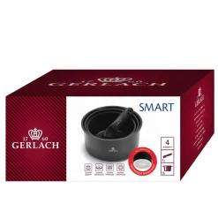 Best Zestaw Garnków Smart Aluminiowych Z Raczka 4El. Komplety Garnków