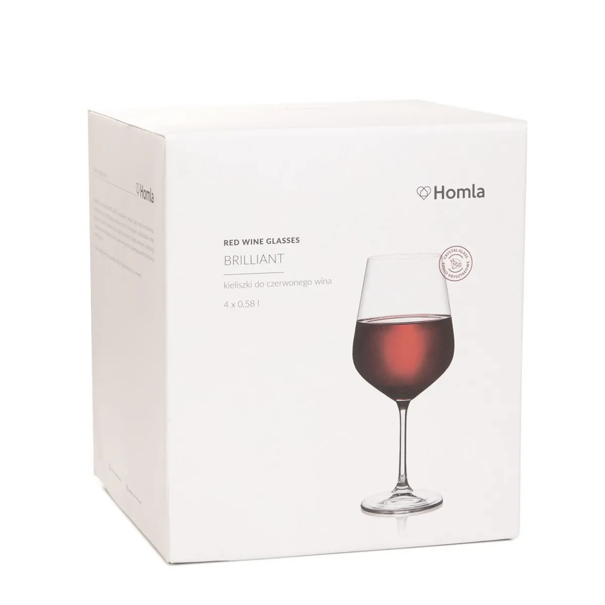 Best Sale Zestaw Kieliszkow Brilliant Do Wina Czerwonego, 4 Szt. 0.58 Naczynia Ogródowe I Piknikowe