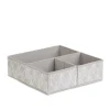 Sale Zestaw Koszy Do Przechowywania Hadria Bezowych 2X6 Cm X 6 Cm X 10 Cm Kosze I Koszyki