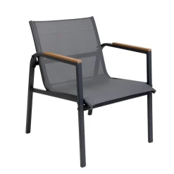 Store Zestaw Mebli Ogródowych Inti Szary 65X65X42Cm Stoliki Ogródowe
