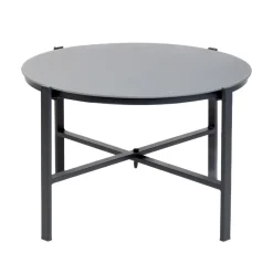 Store Zestaw Mebli Ogródowych Inti Szary 65X65X42Cm Stoliki Ogródowe