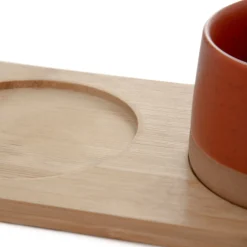 Outlet Zestaw Miseczek Comida Z Podstawka 48X12 Cm Naczynia Na Przekąski