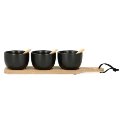 Flash Sale Zestaw Miseczek Fincan Do Serwowania Ch, 3 Szt. 32X7 Cm Naczynia Ogródowe I Piknikowe