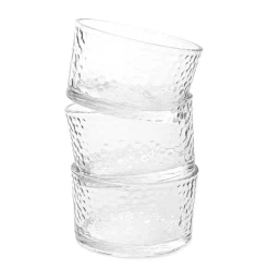 New Zestaw Miseczek Serene Transparentnych Na Stojaku, 3 Szt. 31 X10 Cm Misy I Miseczki