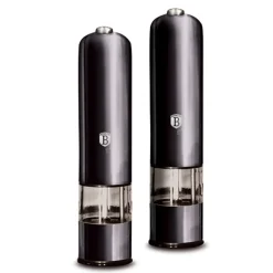 New Zestaw Mlynkow Elektrycznych Carbon Pro Bh/9288 Do Pieprzu I Soli 2 Szt. Mlynki Do Soli I Pieprzu
