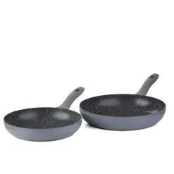 Fashion Zestaw Patelni Moren Marmurek 2 Szt. 24 Cm, 28 Cm Patelnie