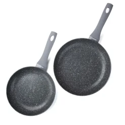 Fashion Zestaw Patelni Moren Marmurek 2 Szt. 24 Cm, 28 Cm Patelnie