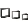 Cheap Zestaw Polek Cube Sciennych Ch 3 Szt. Polki