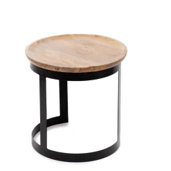 Discount Zestaw Stolikow Kawowych Harvey Drewnianych 53X51/43X43 Cm Stoliki Kawowe