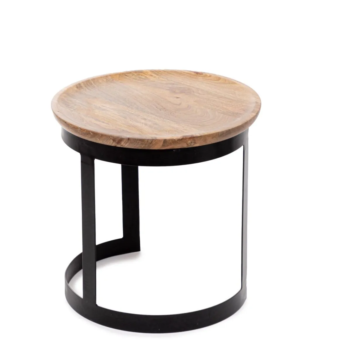 Discount Zestaw Stolikow Kawowych Harvey Drewnianych 53X51/43X43 Cm Stoliki Kawowe