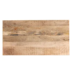 Clearance Zestaw Stolikow Kawowych Maya Lite Drewno Mango + Metal 110X60X45 Cm/50X50X40Cm Stoliki Kawowe