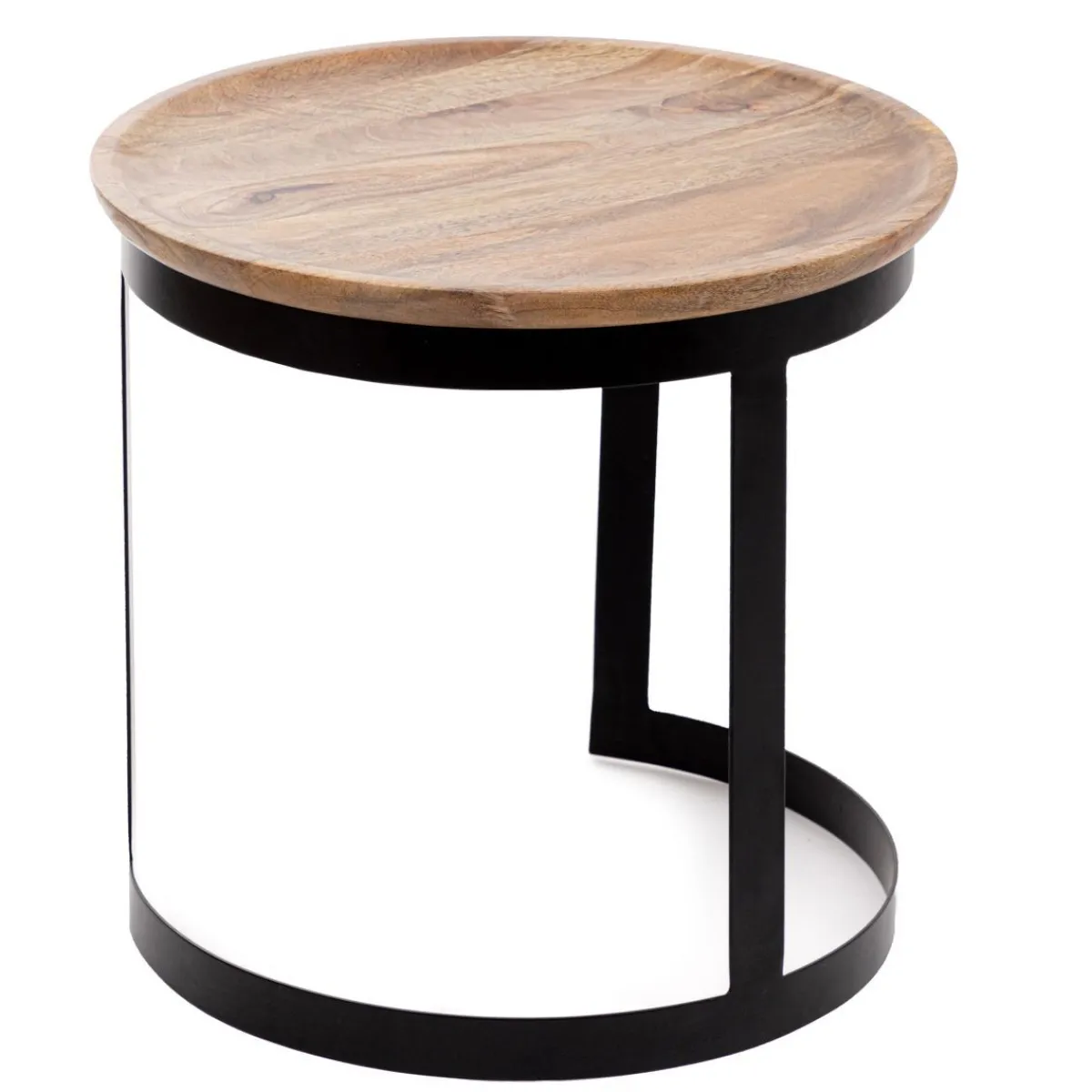 Discount Zestaw Stolikow Kawowych Harvey Drewnianych 53X51/43X43 Cm Stoliki Kawowe