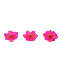 Best Zestaw Swiec Floral Aura 3 Szt. Kwiaty Rozowe 140 G Świece Dekoracyjne