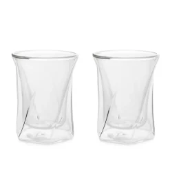 Store Zestaw Szklanek Cembra Modern Z Podwojna Scianka, 2 Szt. 0,2 L Naczynia Ogródowe I Piknikowe