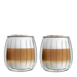 Best Sale Zestaw Szklanek Tulip Z Podwojna Scianka 2 Szt. 250 Ml Naczynia Ogródowe I Piknikowe