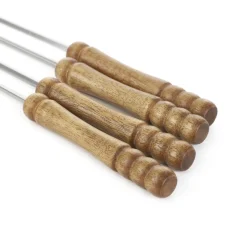 Best Sale Zestaw Szpikulcow Easy Grill Do Szaszlykow Grilla 4 Szt. Przybory Kuchenne